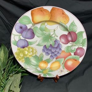 Villeroy & Boch Gallo Design FRUTTETO bone china round serving platter